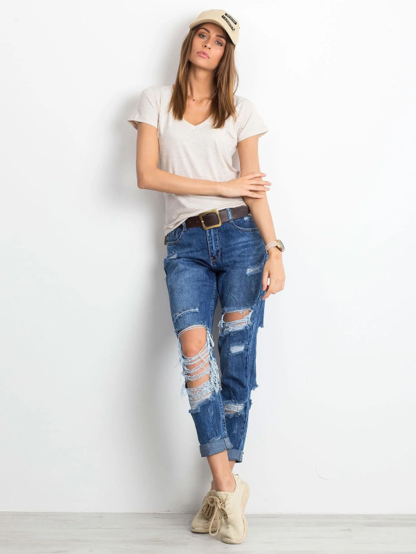 Tričko RV TS 4837.11P světle béžová XL