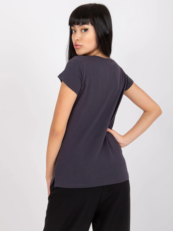 Tričko RV TS 4837.30P grafit S