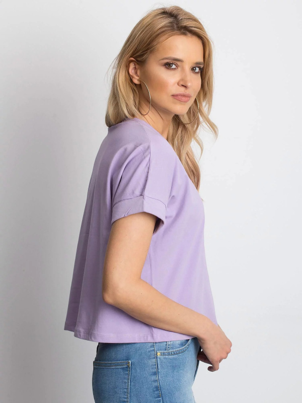 Dámské tričko RV TS-4841.45P světle fialová - FPrice světle fialová L