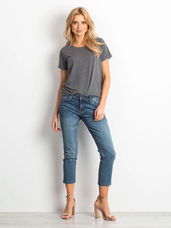 Tričko RV TS 4838.44P tmavě šedá XS