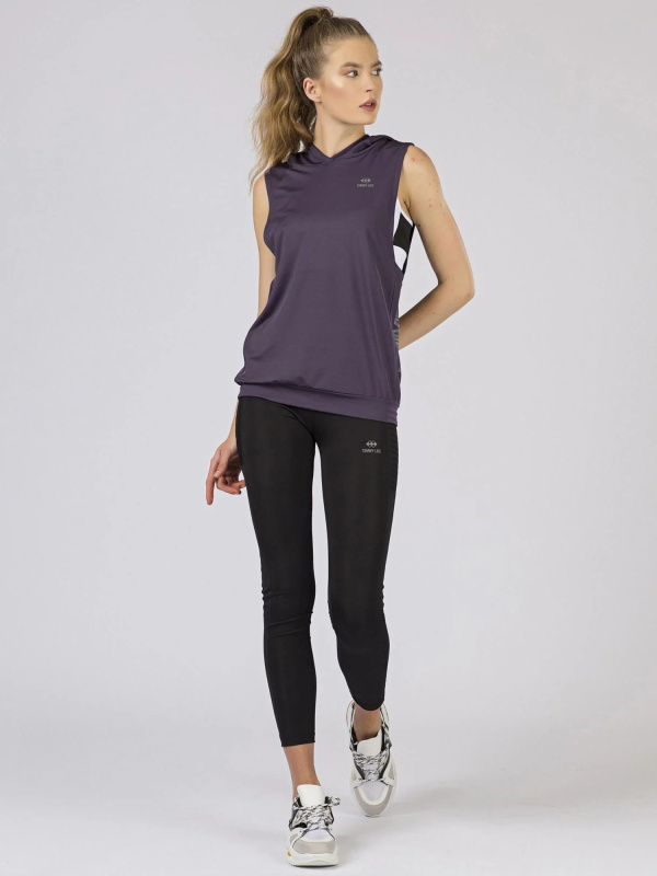 Mikina bez rukávů 298-BZ-TL-97106.32 TOMMY LIFE Barva: Fialová, Velikost: XL