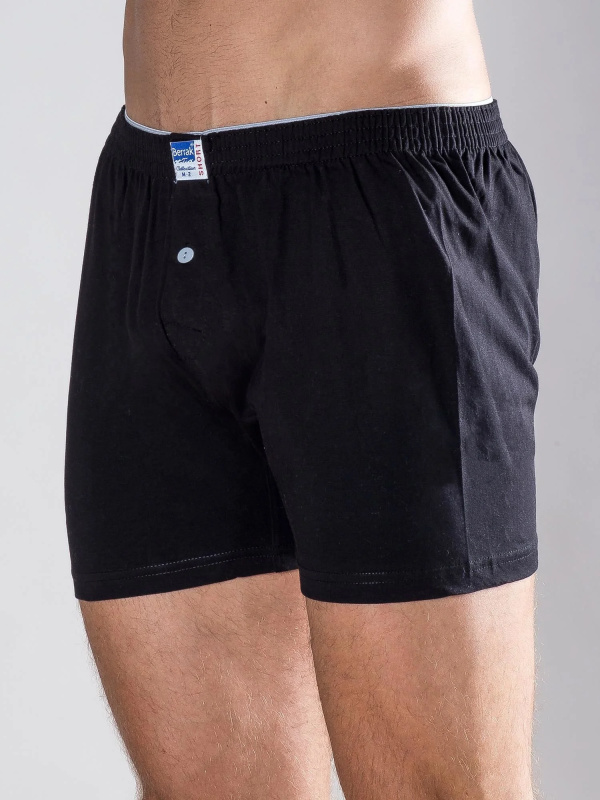 Boxerky BR-BK-1099.26P BERRAK Barva: Černá, Velikost: S