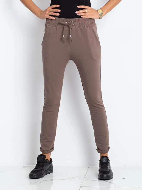 Tepláky RV DR 3698.08X hnědá S