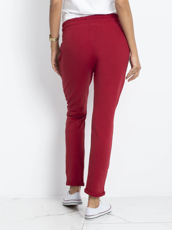 Tepláky RV DR 3698.09X kaštanová L