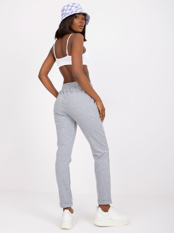 Tepláky RV-DR-3589.09X BASIC FEEL GOOD Barva: Šedá, Velikost: L