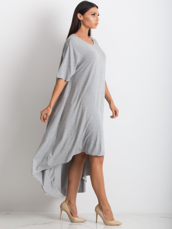 Šaty RV SK 4889.07X šedé L/XL