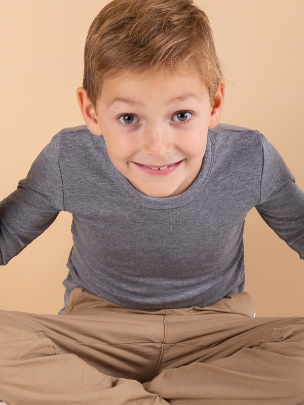 Halenka BR BZ 847.06X tmavě šedá 122/128