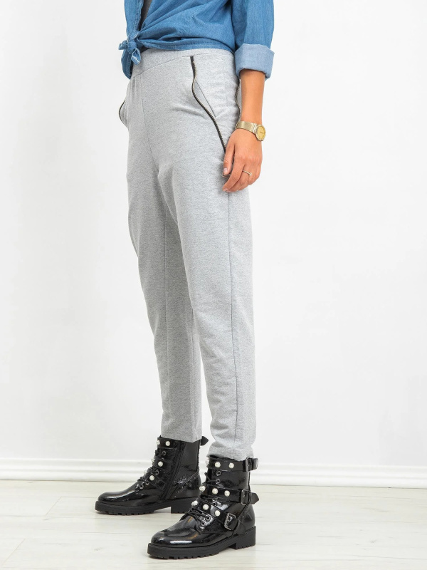 Tepláky EM DR 1697.38P šedá L