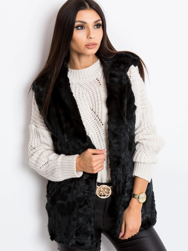 Wool Fashion Italia Vesta -AT-KZ-05201.95P Barva: Černá, Velikost: M/L
