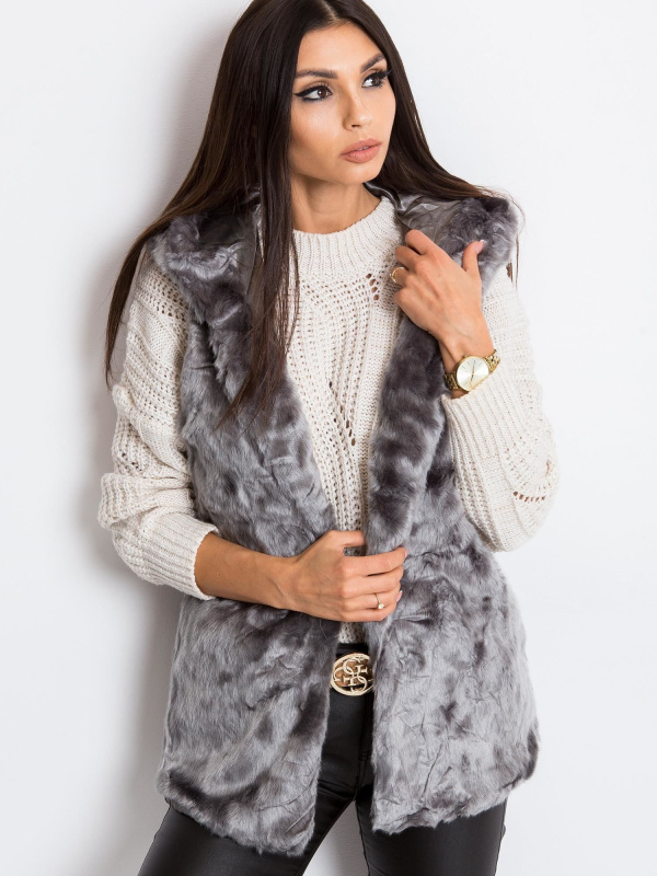 Wool Fashion Italia Vesta -AT-KZ-05201.95P Barva: Šedá, Velikost: S/M