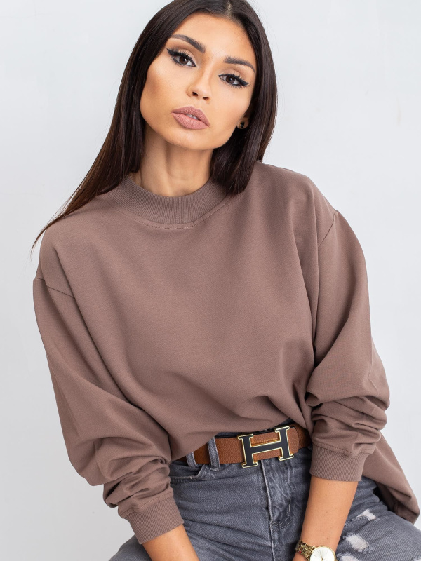 Mikina RV-BL-5185.92P BASIC FEEL GOOD Barva: Béžová, Velikost: L/XL