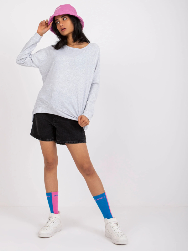 Mikina RV BZ 5228.16 světle šedá L