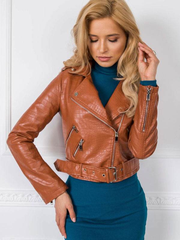 NM DE KR DM8829 bunda.98P světle hnědá L