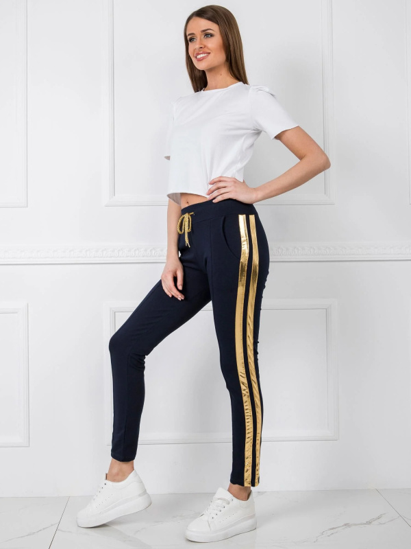 Tepláky RV DR 5408.28P tmavě modrá XL