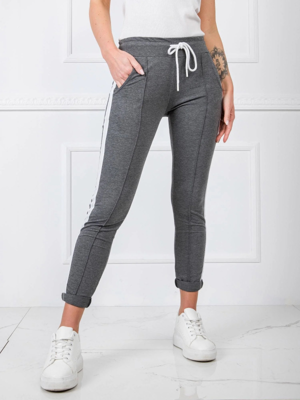 Tepláky RV DR 5407.88 tmavě šedá L