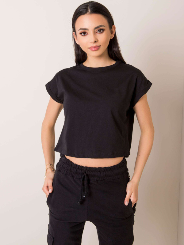 Top 157-TS-2746.56P RUE PARIS Barva: Černá, Velikost: L
