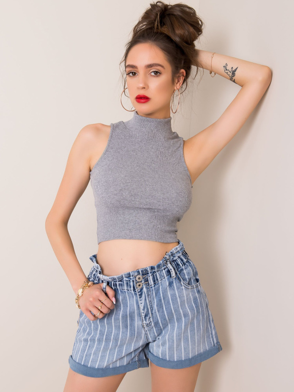 Top RV-TP-5611.92P RUE PARIS Barva: Šedá, Velikost: L