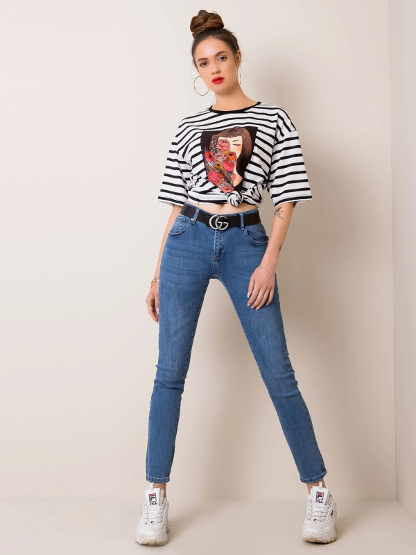 NM DE SP 18184 džínové kalhoty.31 modrá XS