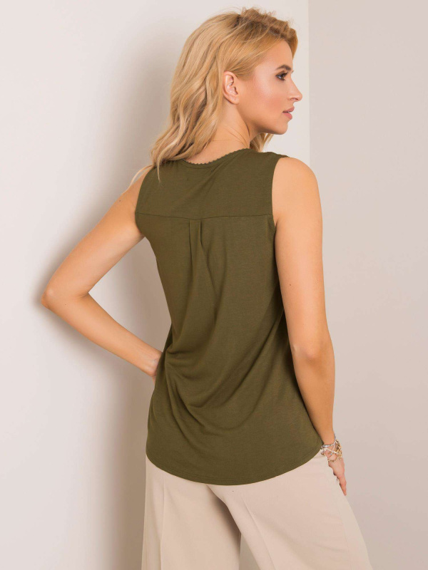 NieZnaszMnie Top-TW-TP-G070.79P Barva: Zelená, Velikost: M