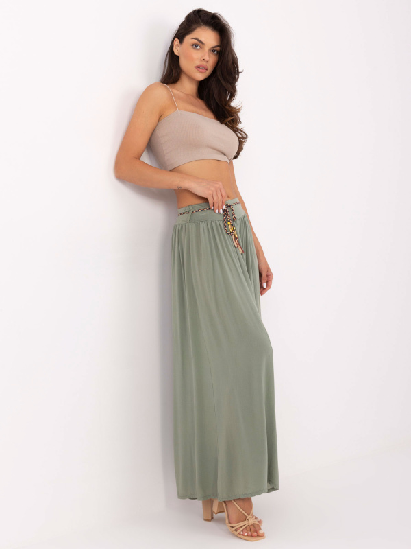 Dámské kalhoty TW SP BI 81733.14 khaki - FPrice S