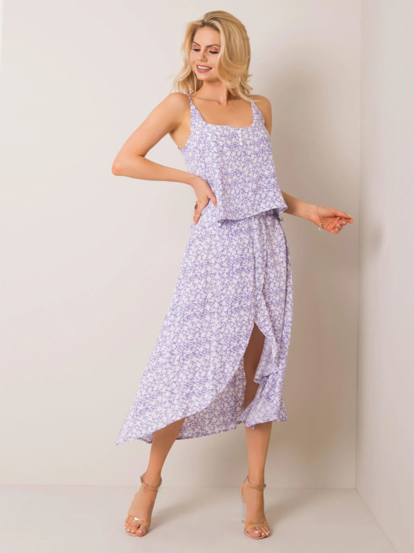 Dámský top 111-TP-68431.62 RUE PARIS Barva: Fialová, Velikost: S