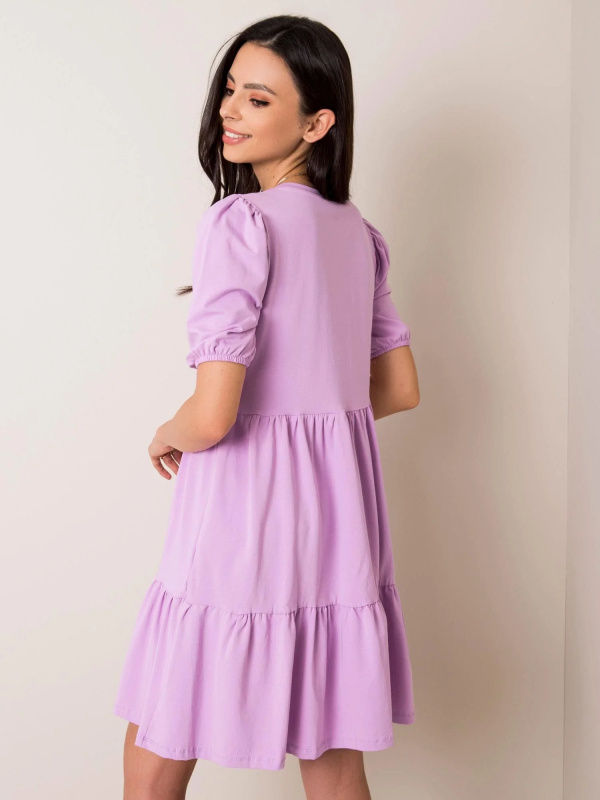 Šaty RV SK 5587.93 světle fialová S