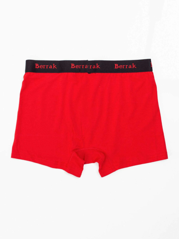 Boxerky BR-BK-4476.28P BERRAK Barva: Červená, Velikost: XL