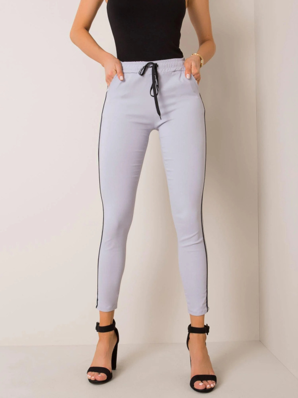 TW SP BI P010 kalhoty.18 šedá M