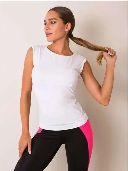 Dámské fitness tílko 131-TS0.76 bílé - FPrice M