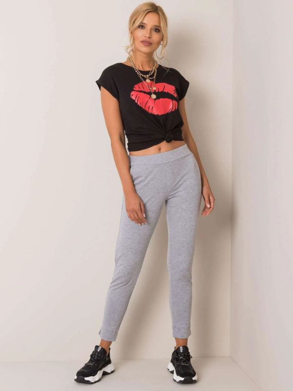 Tepláky RV DR 5222.59 šedá XL