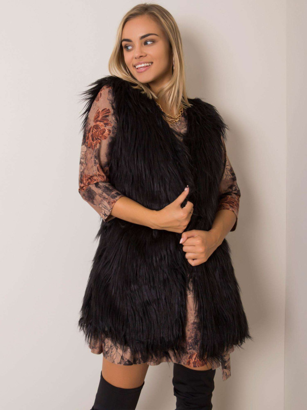 Wool Fashion Italia Vesta -AT-KZ-3501-1.13P Barva: Černá, Velikost: S/M