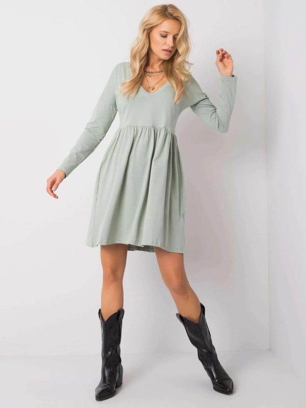 Šaty RV SK 6008.19X pistácie S