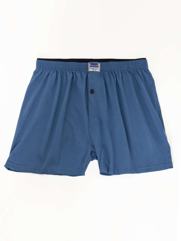 Boxerky BR-BK-1099.26P BERRAK Barva: Modrá - tmavě, Velikost: 2XL