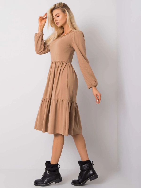 Šaty RV SK 5832.18X velbloud XL