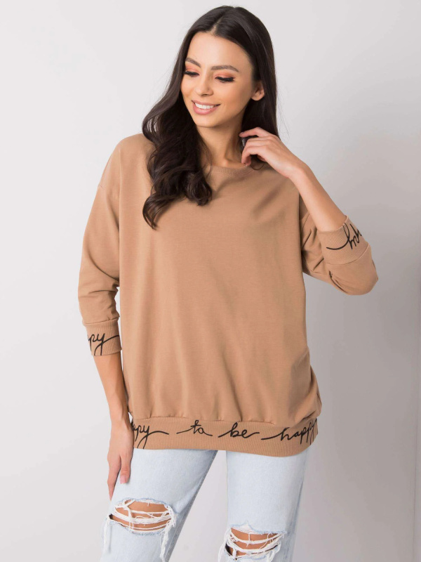 Mikina RV BL 5978.06P velbloud jedna velikost