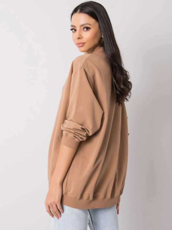 Mikina RV BL 5185.73P velbloud L/XL
