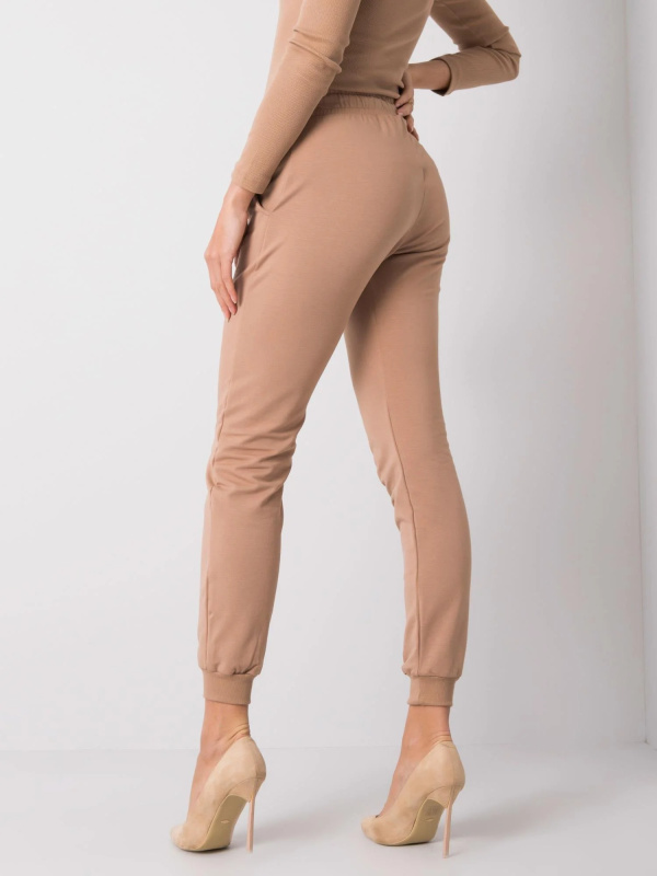 Dámské tepláky RV-DR-5040.02X BASIC FEEL GOOD Barva: Béžová, Velikost: XL