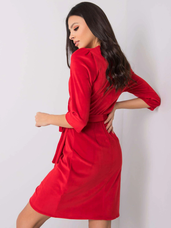 Šaty LK SK 508393.65 červená 36