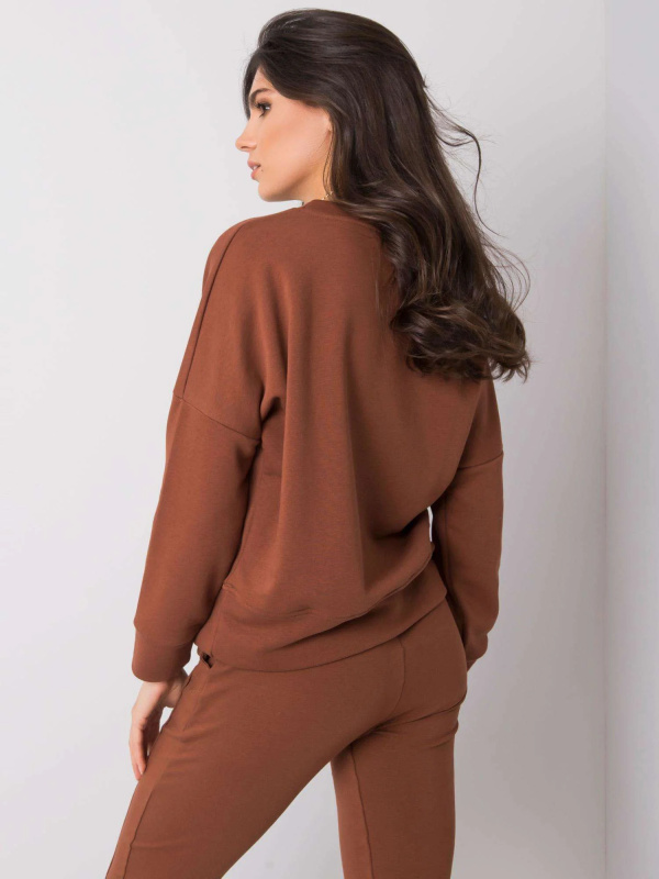 Mikina RV BL 6080.19 tmavě hnědá L/XL