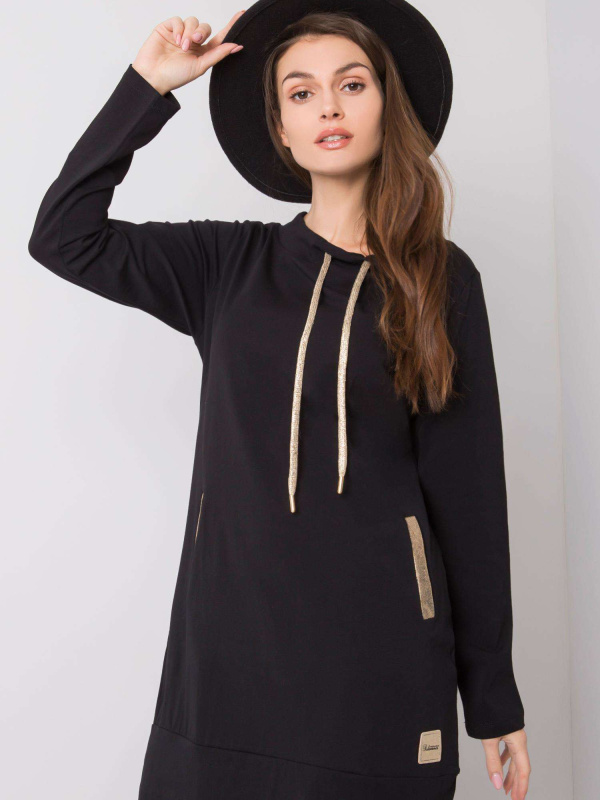 Šaty RV SK 6067.15x černá S/M