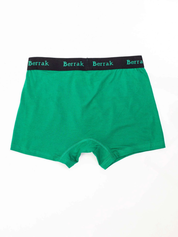 Boxerky BR-BK-4476.28P BERRAK Barva: Zelená, Velikost: 3XL