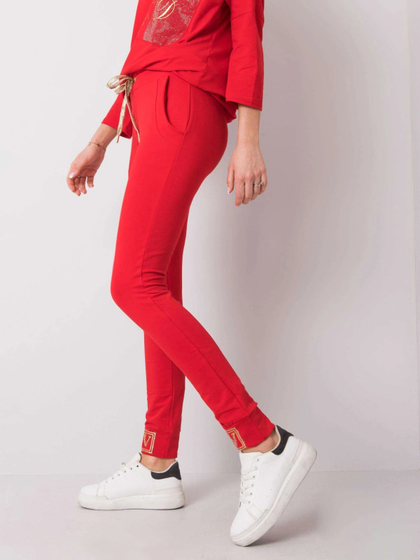 Tepláky RV DR 5980.12 červených XL