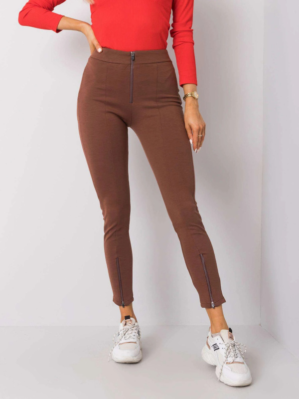 Kalhoty 269 SP 0550.05 tmavě hnědá L