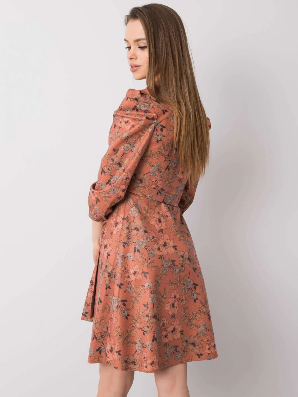Šaty LK SK 508381.85P tmavě oranžové 40