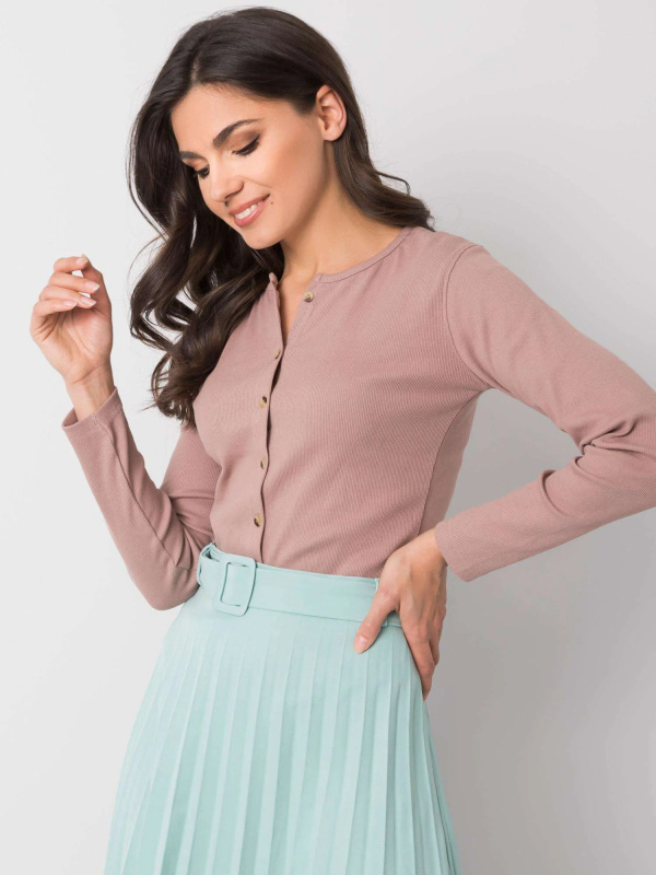 Dámské body TW-BO-G-087.99 NieZnaszMnie Barva: Béžová - tmavě, Velikost: S