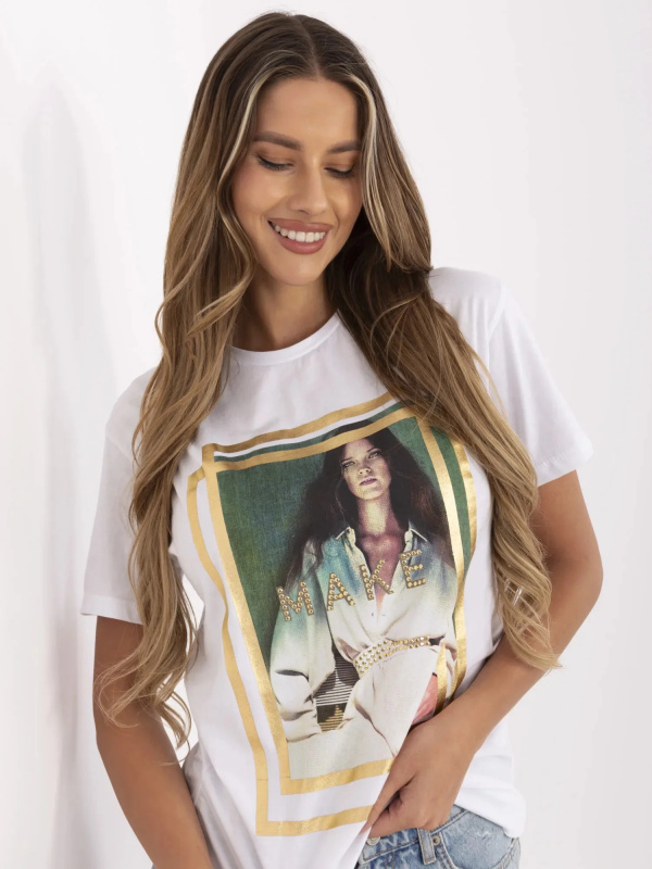 Tričko HB TS 3025.18P bílá L