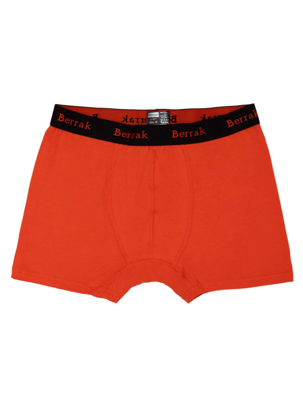 Boxerky BR-BK-4476.28P BERRAK Barva: Oranžová, Velikost: S