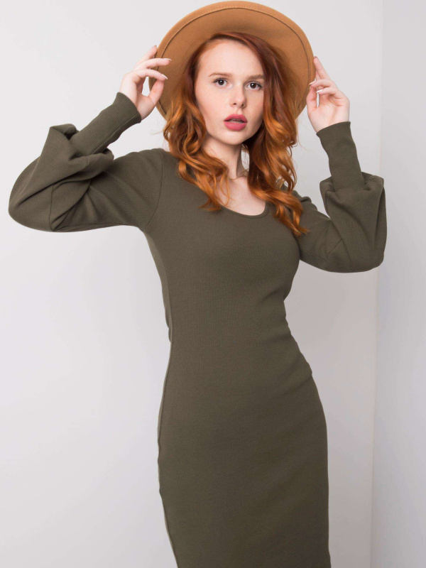 Šaty RV SK 6269.44P khaki L/XL