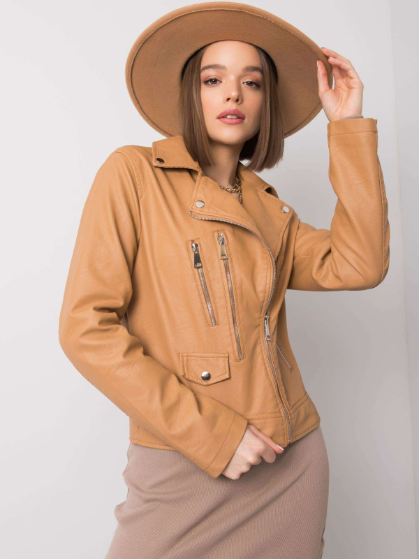 Z-Desing Jacket Style Bunda NM-DE-KR-G87.00P Z-Desing Barva: Béžová, Velikost: S