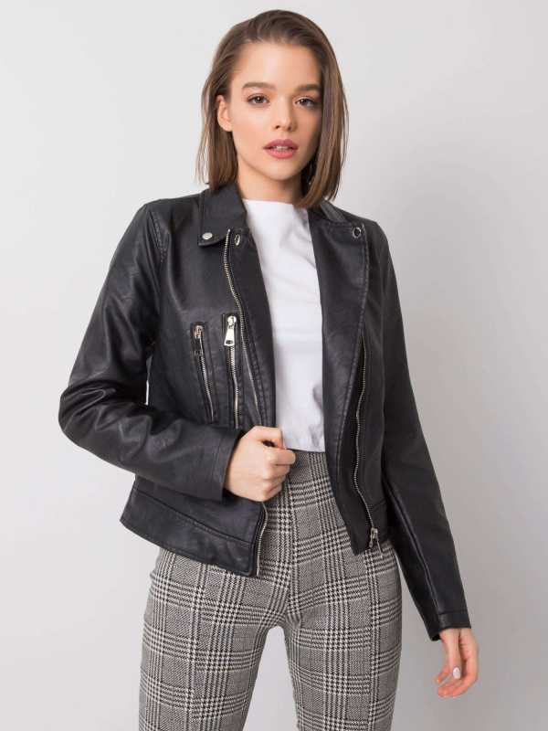 Z-Desing Jacket Style Bunda NM-DE-KR-G87.00P Z-Desing Barva: Černá, Velikost: XS